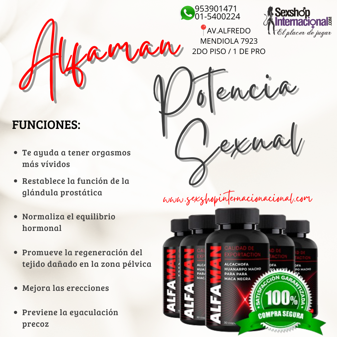 Alfaman salud masculina.sexshop los olivos